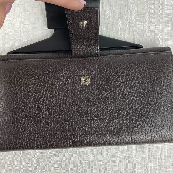 Gucci Leather Soho Studded Wallet Brown - Picture 6 of 9
